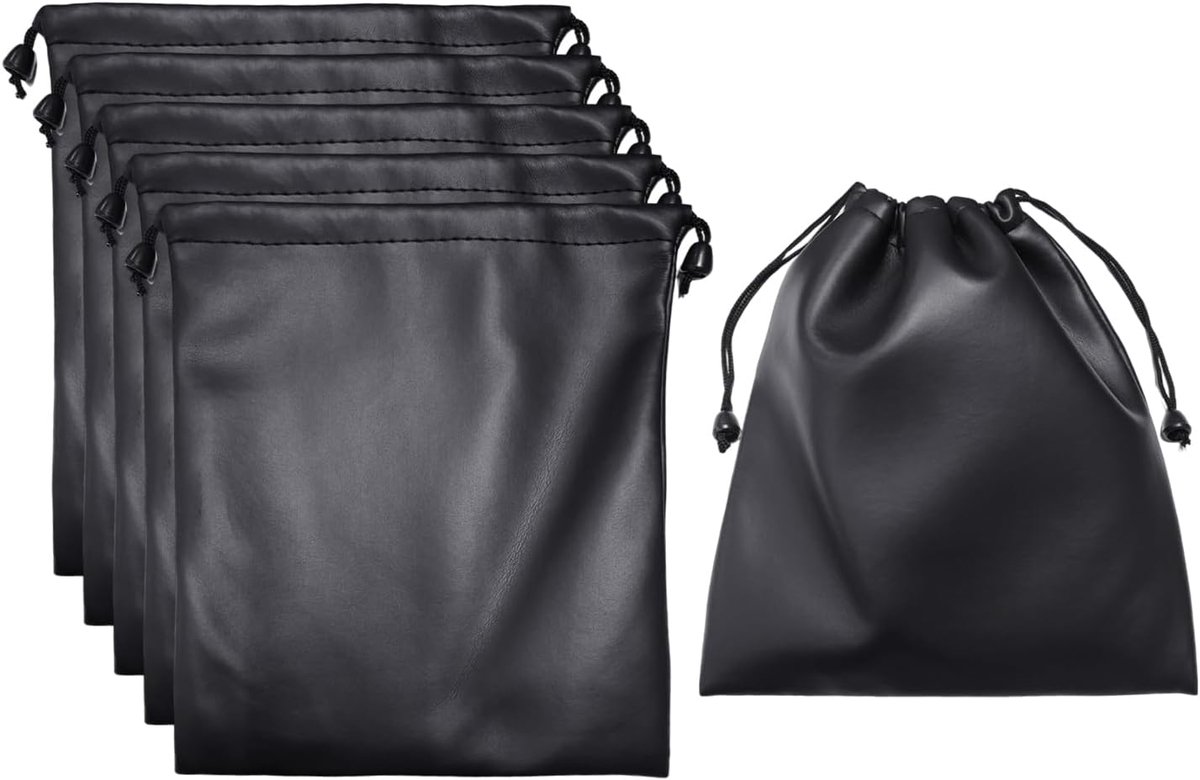5 Stuks Opbergtas Met Trekkoord Draagbare Hoofdtelefoon Opbergtas Waterdicht Voor Digitale Accessoires Bagageaccessoires