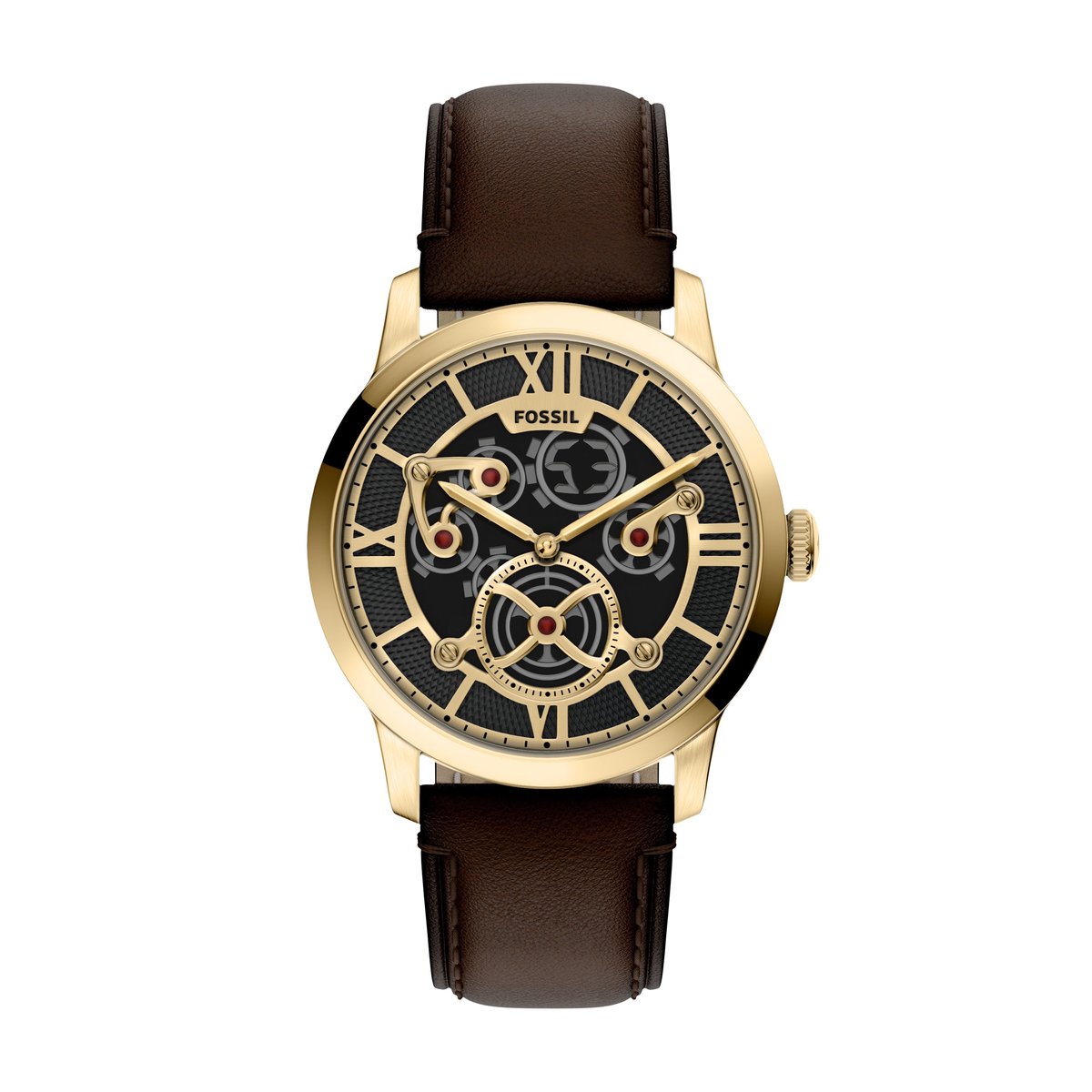 FOSSIL Townsman Mannen Horloge 42 mm Goudkleurig