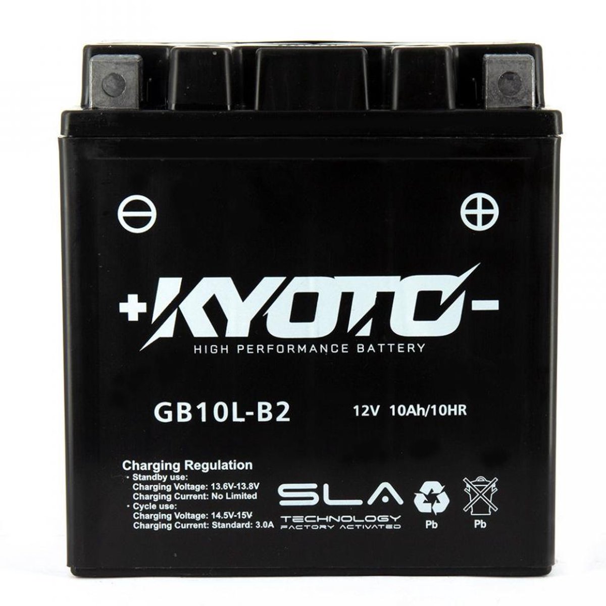 Batterie SLA Kyoto pour Scooter Gilera 180 Fxr Runner 2T - Grimeca 1999 à 2002 YB10L-B2 / 12V 10Ah Neuf
