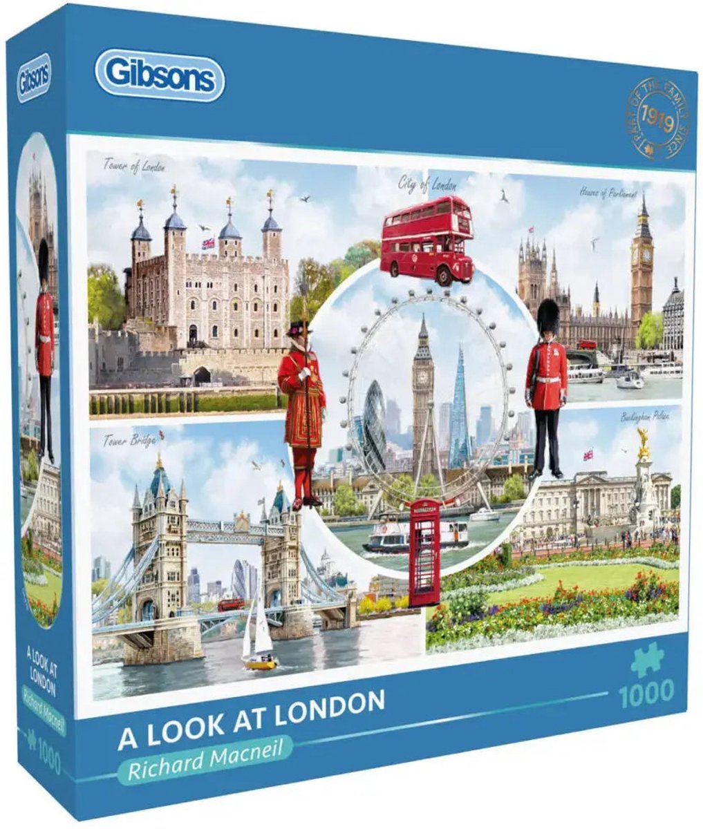 A Look At London Puzzel 1000 Stukjes