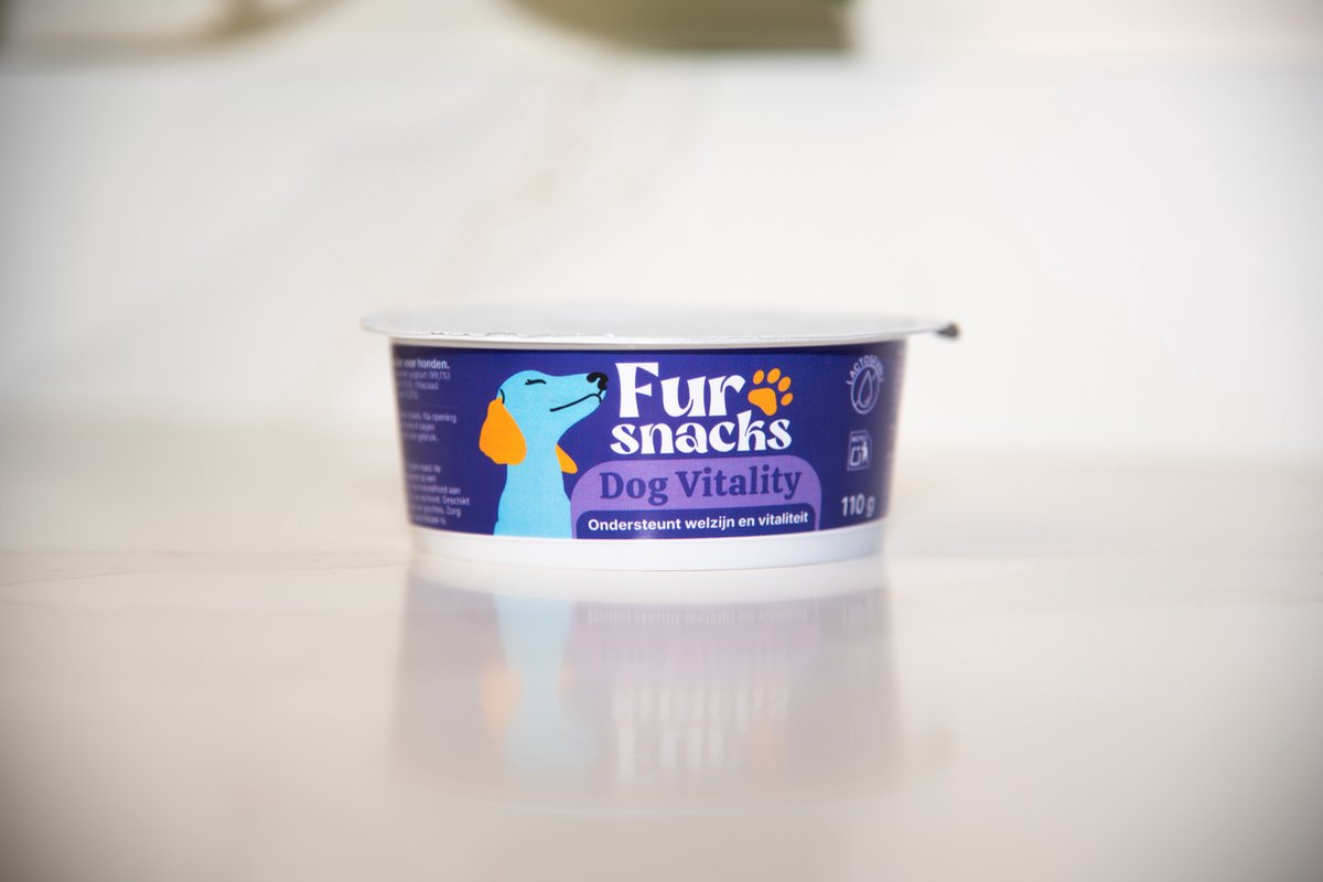 Fursnacks Dog Vitality - Lactosevrije yoghurt voor honden - 110 g