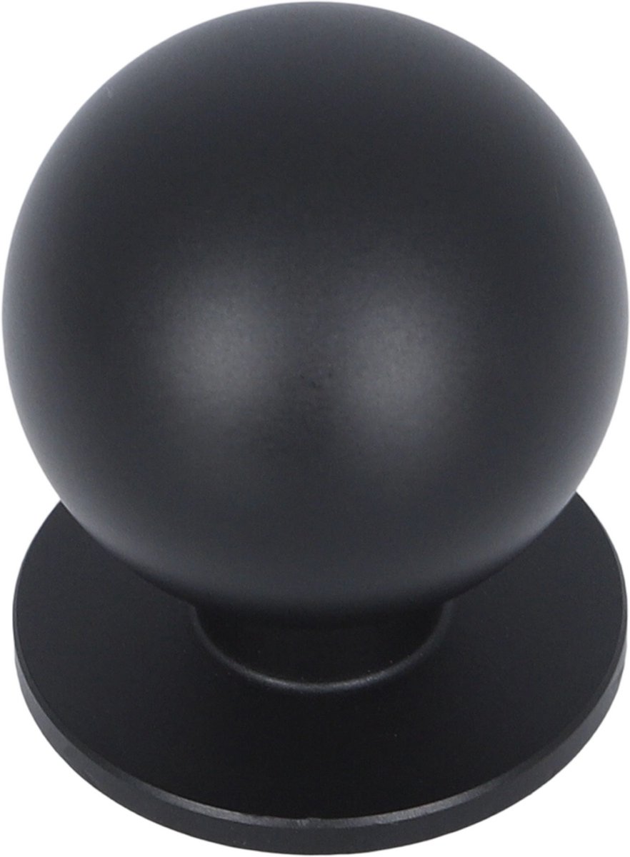 Meubelknop Sera mat zwart 24mm