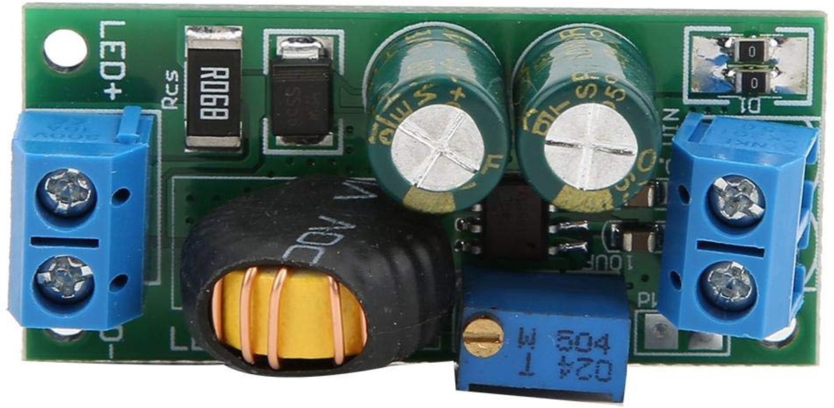 Driver Module 72 W DC 6-50 V 1-3A PWM Regulator Huidige Converter 1 MHz LED Driver board Dimmen LED Intrinsieke Open LED Bescherming(With Terminal-L 3A 6-16V)
