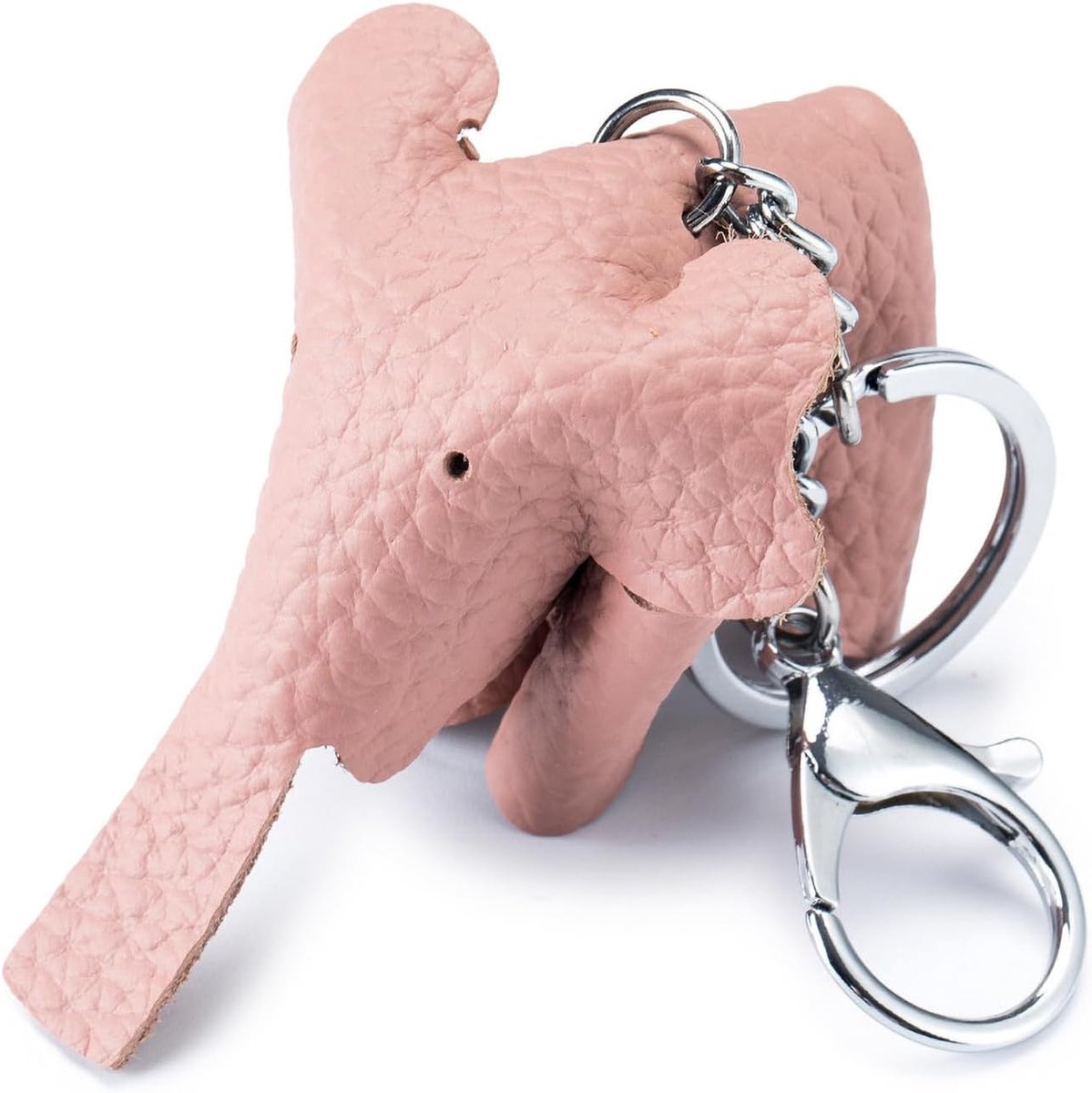Leuke olifant sleutelhanger, creatieve dier auto sleutel hanger