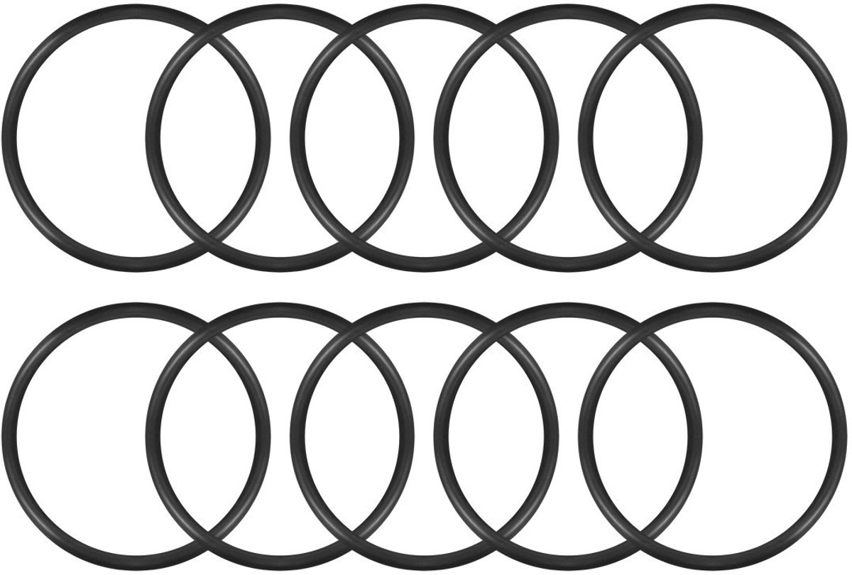 Sourcing map Nitril rubberen O-afdichtingen, 100 mm, OD 88,6 mm, ID 5,7 mm, metrische breedte, afdichting, 10 stuks