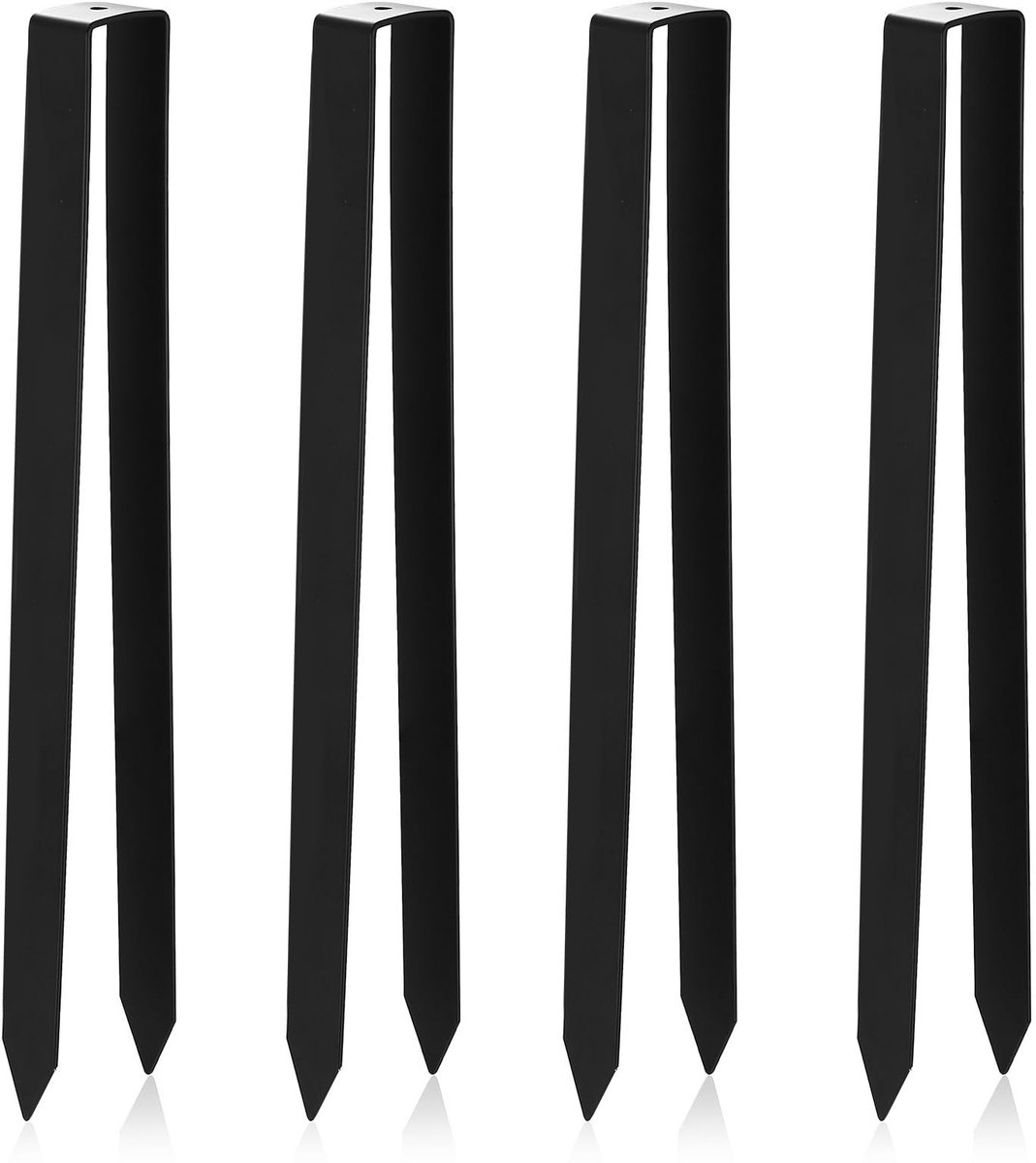 SolidKeus - Set van 4 Grondankers voor Tuin, U-Pegs voor Stabiliteit