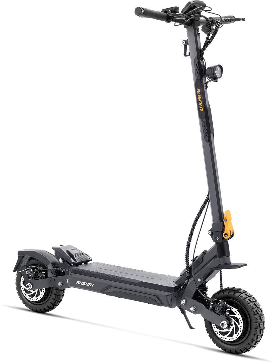 Ausom‑Gosoul‑2‑Pro‑Elektrische‑Scooter‑Dubbele‑Motor‑2x1400W‑90km‑Bereik‑NFC‑Ontgrendeling‑IP54‑Donkergrijs