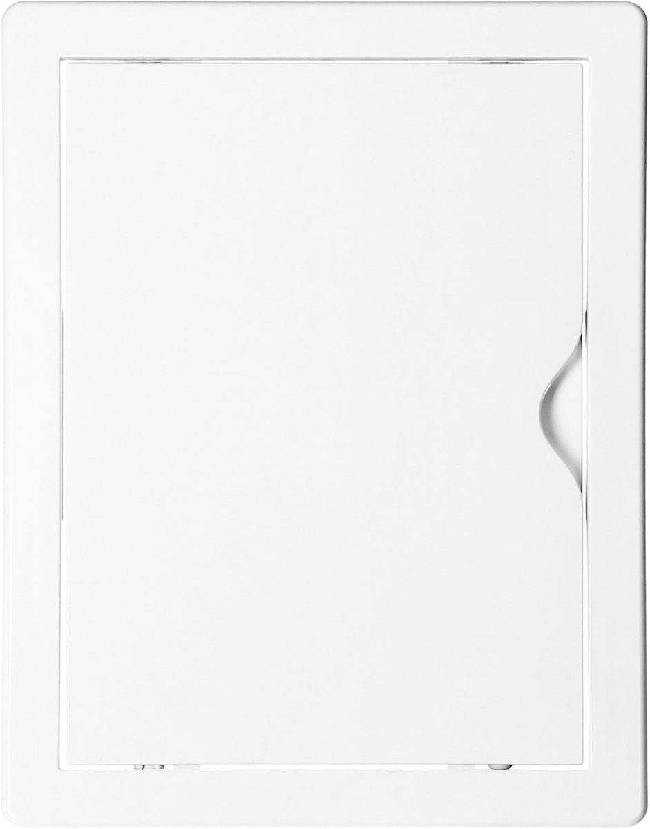 Deuren - Tegelluik - Toegangspaneel Deur Wit ABS (15 x 20 cm)