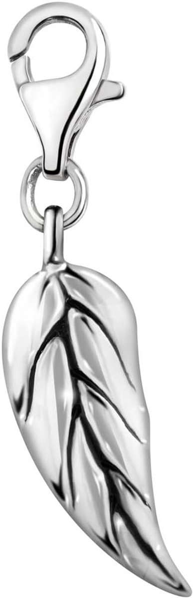 Verzilverd Natuur Thema Charm Bedel Hangers voor Armbanden en Accessoires