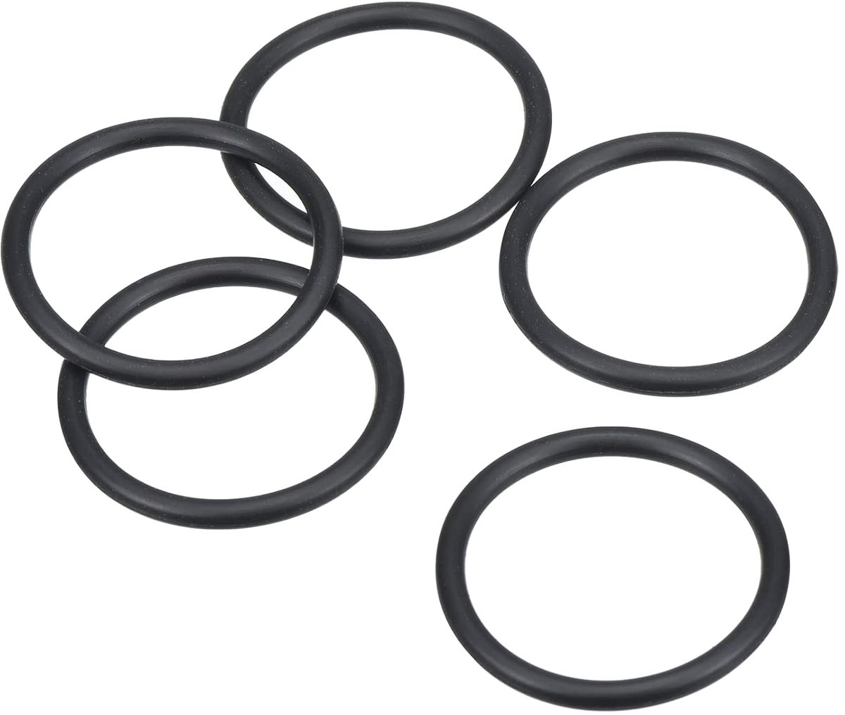 O-ringen 30 mm AD 25 mm ID 2,65 mm brede metrische afdichting voor kraan loodgieterij autoreparatie zwart