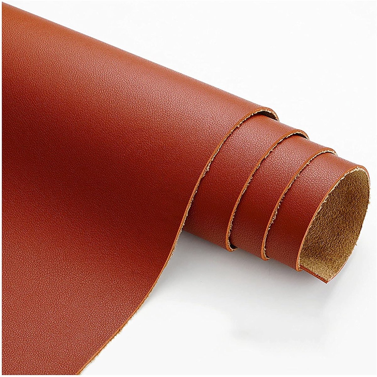 Wangk Kunstleer Kunstleer Bekleding Materiaal Kunstleer Bekleding MateriaalVoor Bekleding Kunstleer Auto Materiaal-Rood Bruin 1.38x9m
