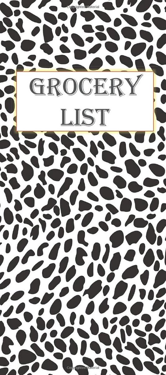 Grocery List Notepad