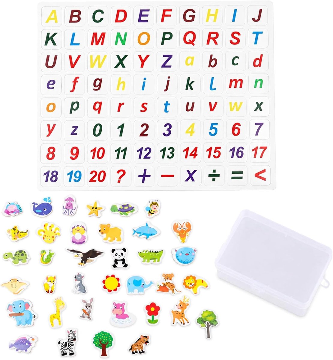 Magneten van hars, 26 magneten alfabet EVA, complete set, creatieve magneten voor kinderen, educatieve koelkastdecoratie, cadeau voor kleuterschool