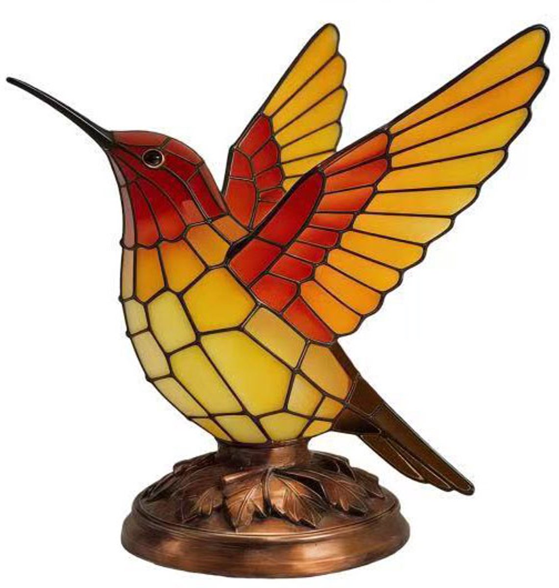 Casalora® 3D-nachtlampje in retro-dierenvorm – Tafel-nachtlampje van kunsthars – Nachtlampje 'vogeltje' – Creatieve tafellamp in dierenvorm – Geschikt voor slaapkamers, kantoren en als verjaardagscadeau – Kleurrijk