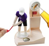 Flesopeners - Automatisch biermarkernieuwheid - met golfthema -Flesdop Opener - Cadeau - voor thuis, bbq, vaderdag, keuken, feestjes, bijeenkomsten - kleuren