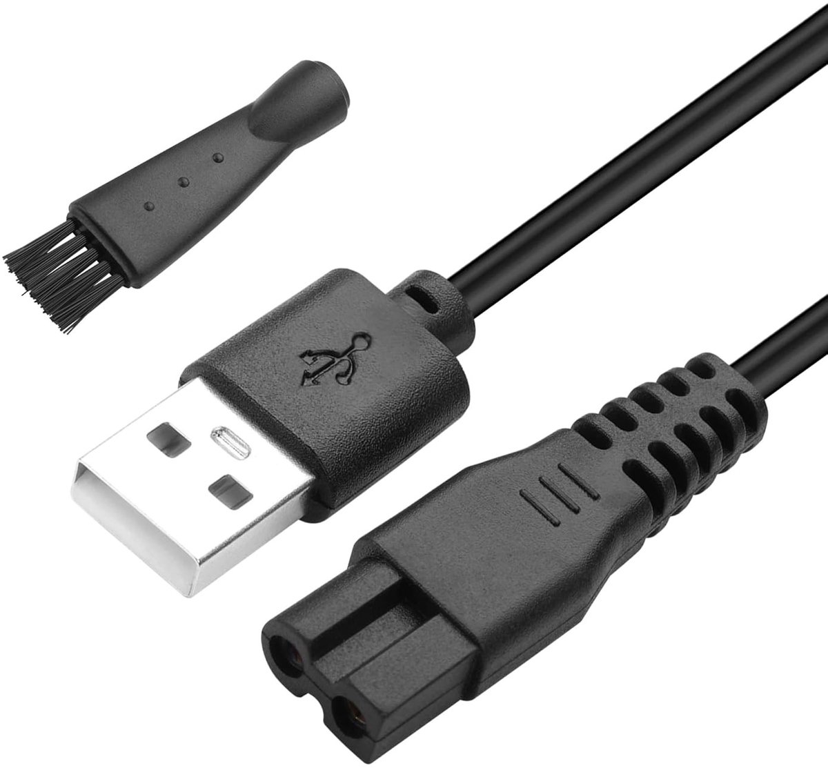USB Oplader voor BaByliss PRO Scheerapparaten, Power Adapter voor Haartrimmers en Scheermachines, Compatibel met Modellen FX870 FX788 FX787 FXSSM FX820 FX726 FX825, Oplaadkabel voor Professioneel Gebruik
