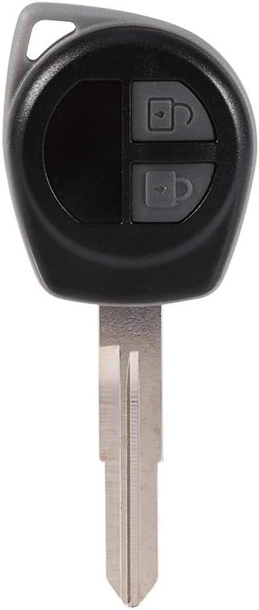 SnelShoppen - Key Cover 2 Knoppen Afstandsbediening Sleutelcase Voor Suzuki Vitara Swift Ignis SX4 Liana Alto Vervangingssleutel