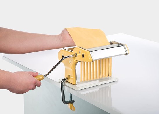 Pastamachine Handmatig - Verse Pasta Maker - Zelf Pasta Maken - Massieve Tafelklem - Diverse Soorten - Diverse Kleuren van Pastamachine — afbeelding 5