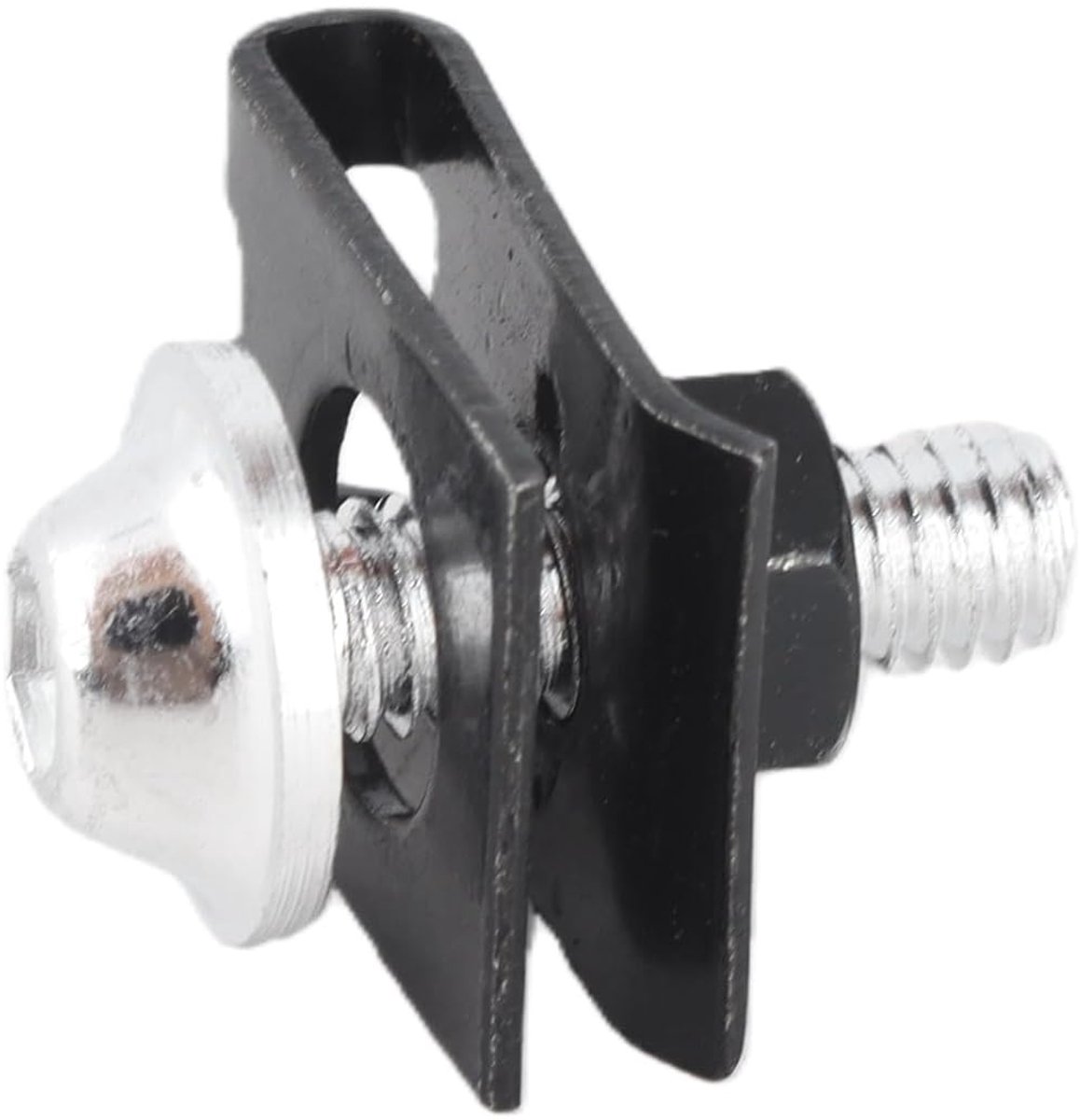 SnelShoppen - M5 Motorfiets Behuizing Bouten en Clips, Snelle Bevestigingsclips Schroef Veer Moeren, 10 Stuks (Zilver)