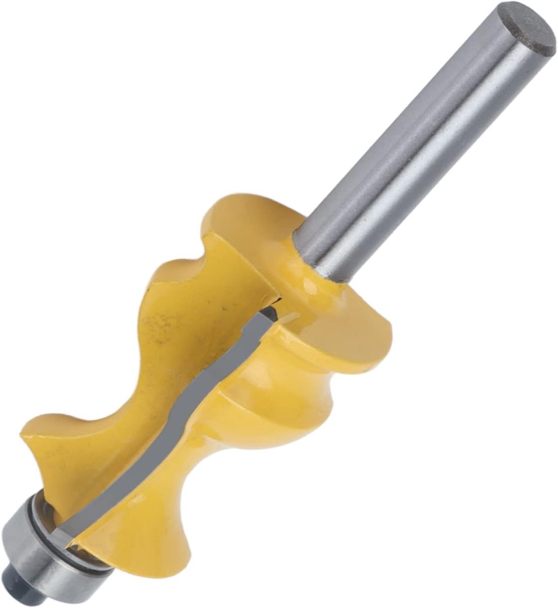 SnelShoppen - Basic Forming Cutter 28mm - Carbide Snijbit voor Architectonische Mouldings - 8mm Schacht - Ronde Hoeken voor Plywood, Hardhout en Zacht