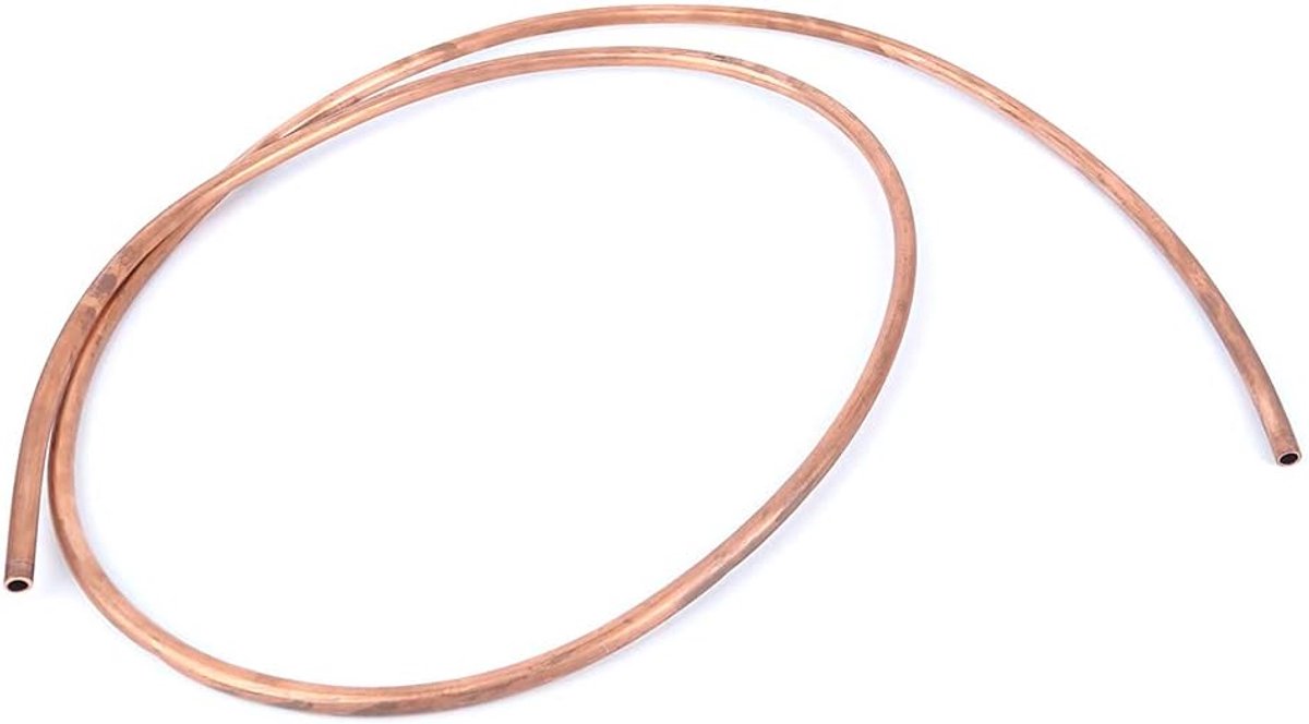 Koperbuis 10mm OD - 8mm Binnen diameter - Zacht koper - Ideaal voor koelsystemen - ShopVlot