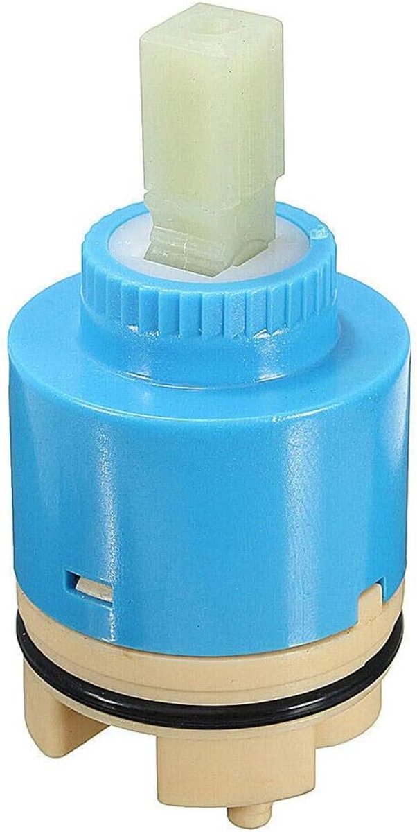 SnelShoppen - Keramische Disc Cartridge Ventiel 40mm Kraan voor Enkele Hendel Monobloc Badkamer of Keuken Mengkranen (Type B)
