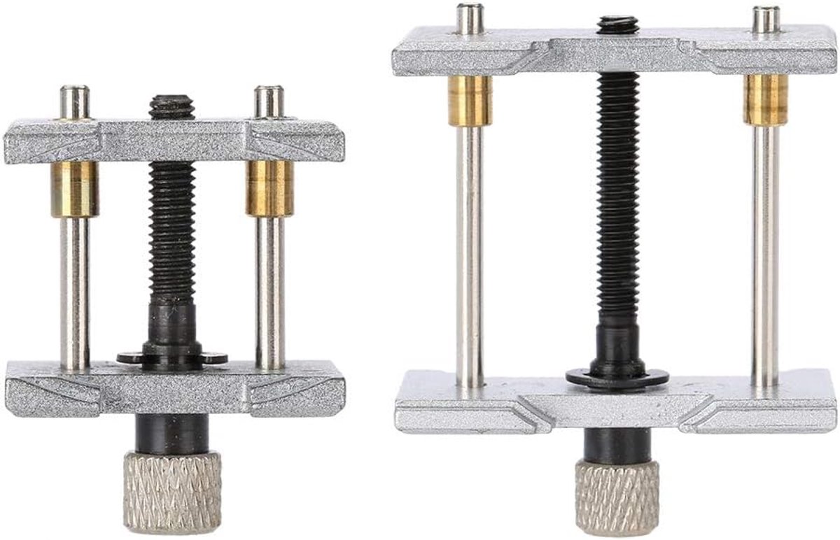 SnelShoppen - Watch Motion Clamp 2 in 1 Horloge Reparatie Tool Vise Klem Geschikt voor Meerdere Horloges, Duurzaam Metaal, Multifunctioneel, Handzaam