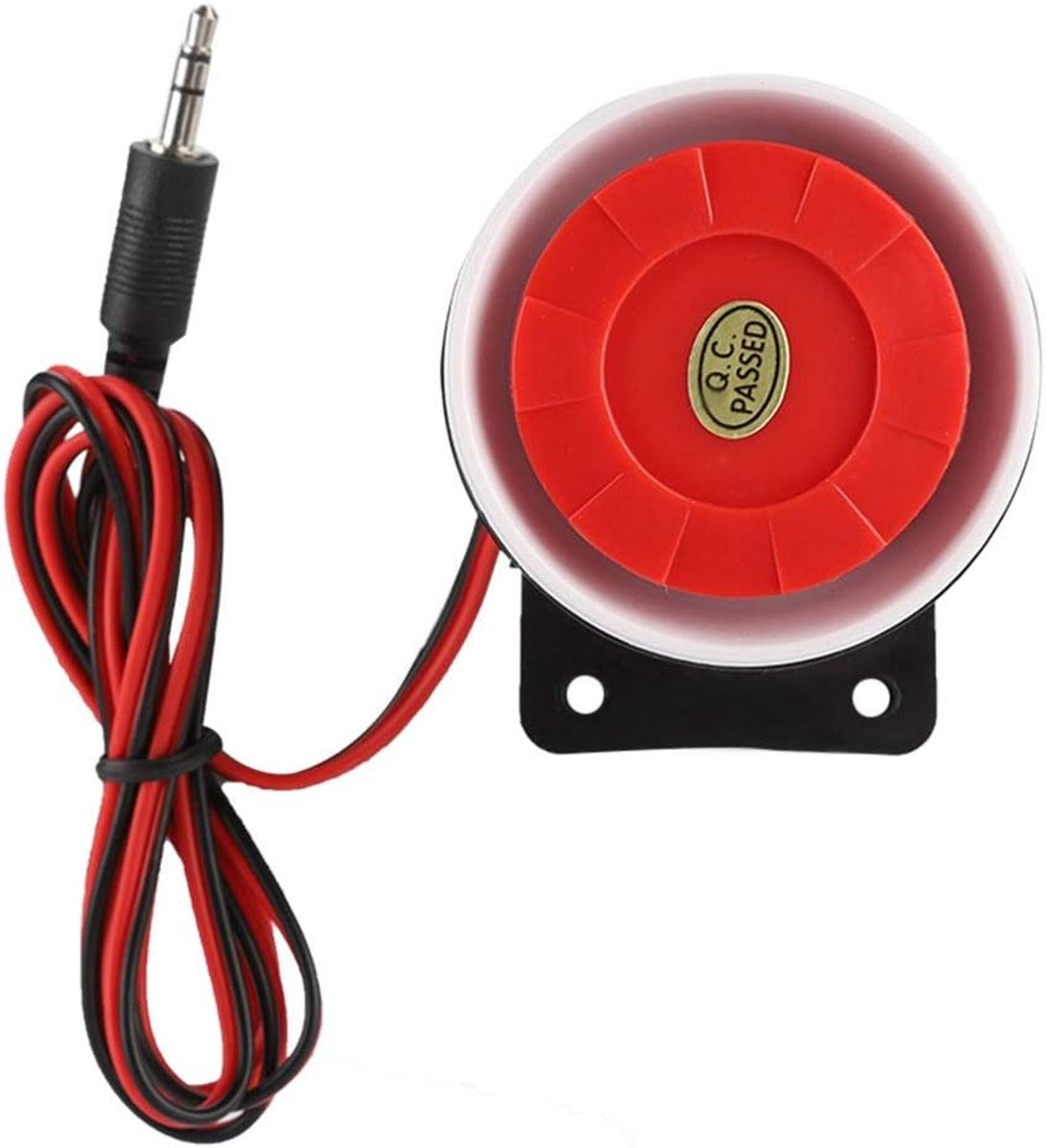 Mini Siren, Alarm Horn 6-12 VDC Multifunctional Self-Function Status Recognition Compact Size with Super Tweeter - ShopVlot