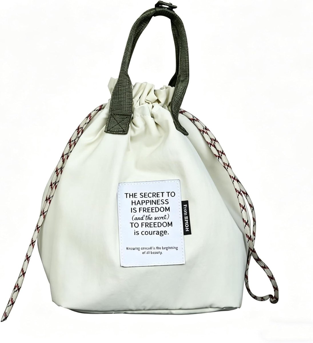 Vouwbare geïsoleerde koel tas met aluminium coating, waterdicht en gemakkelijk schoon te maken voor volwassenen, studenten, kantoor, picknick, kamperen en buitenactiviteiten.