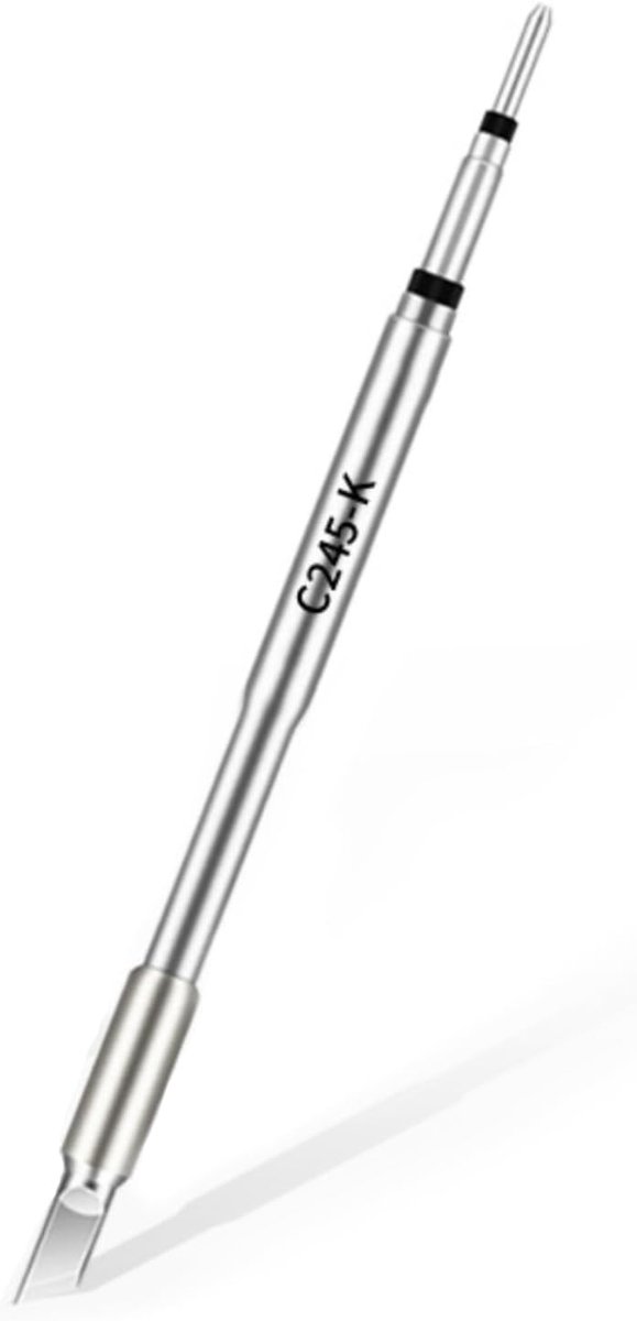 SnelShoppen - Soldering Iron Tips - C245 Solderen Tips voor JBC Soldering Station - Universele Vervangingspunten - Koper en Legering - 245-K