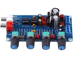 SnelShoppen - HIFI voorversterker controlekaart NE5532, hoge kwaliteit OP-AMP versterker met volumeregeling, laaggeluid, sterke aandrijving, audio-acc