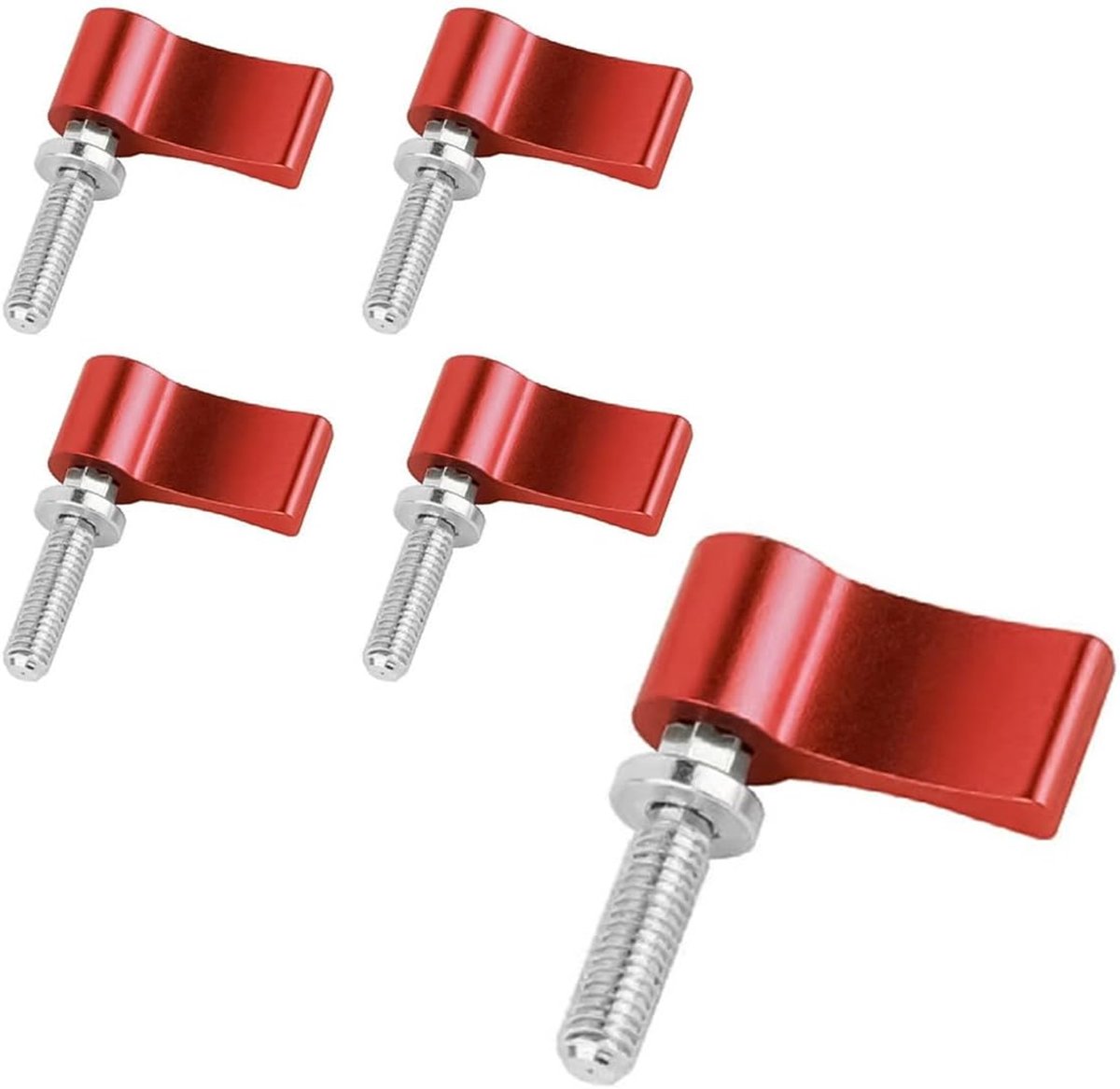 Draaiknop M5 17mm - Aluminium Legering - Verstelbare Duimschroef - Ideaal voor Camera Apparatuur - ShopVlot