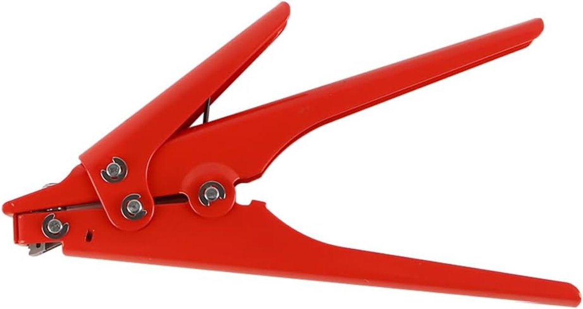 SnelShoppen - Kabelbinders Spanningstool voor Nylon Kabels - 0,09-0,35 inch - Efficiënt Kabels Bundelen en Losmaken - Rood - Voor Thuis, Tuin en Kluss