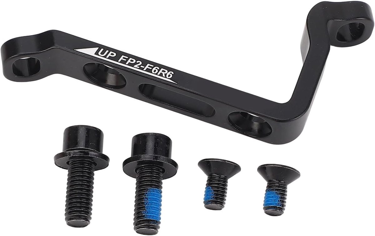 SnelShoppen - Disc Brake Adapter Aluminium Legering Post Mount Naar Flat Voor Voor- En Achterrem Caliper Rotor Beugel Converter Geschikt Voor Mountain