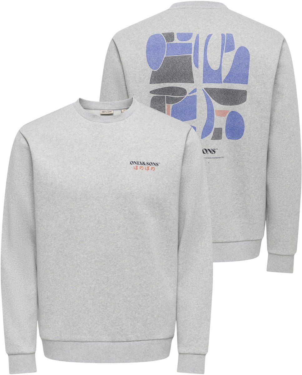 ONLY & SONS - ONSCERES SONS REG LS CREW NECK Heren Trui