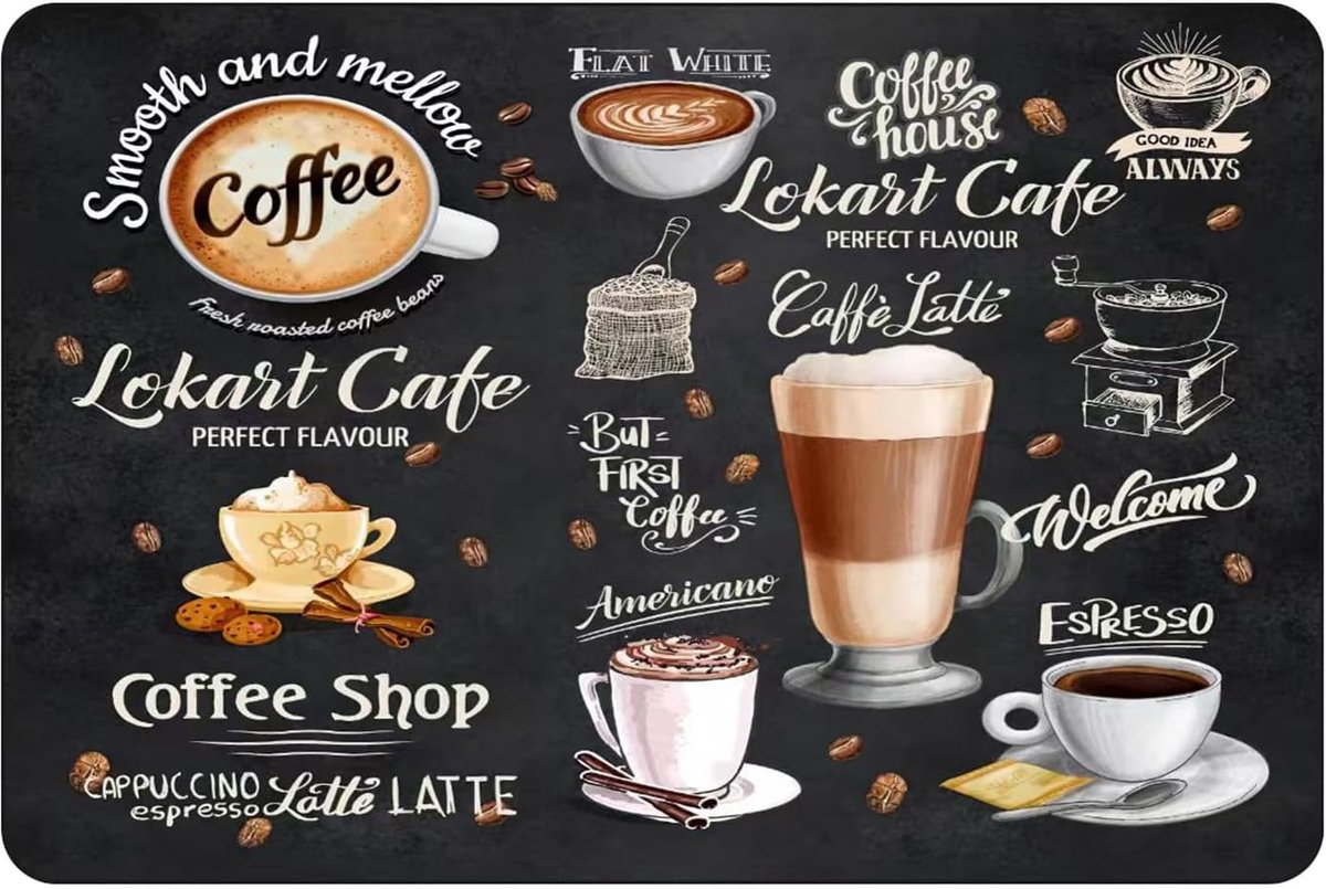 SnelShoppen - Afwas Drainmat voor Servies en Koffiemachine, 30x40cm Antislip en Waterdicht, Keukenmat voor Snelle Droogtijd, Onderzetters voor Lepels,