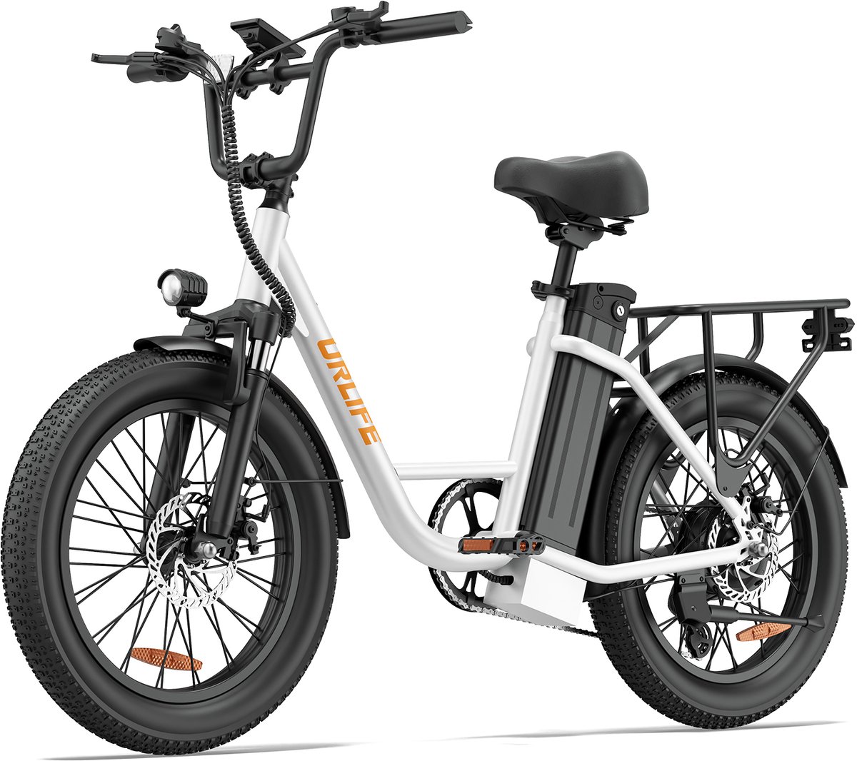 SMARTAI 20 inch Elektrische fiets(155-195 cm) - 20inch - Wit thumbnail 2