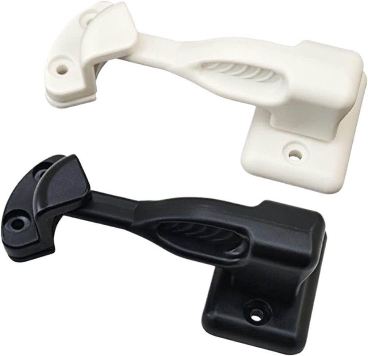 Deurvanger Camper - Deurclip Caravan - Deuren Vastzetten - Nylon Houder - One Size - Zwart