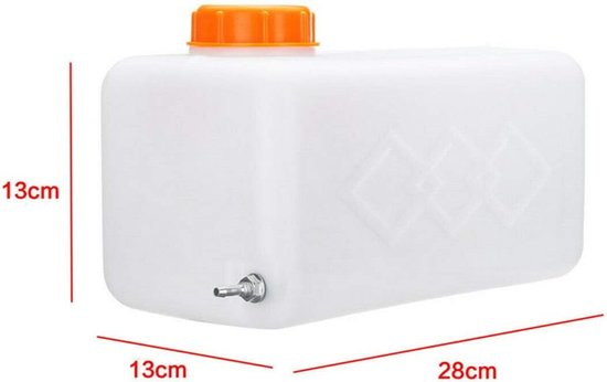 5.5L plastic verwarmingsbrandstoftank voor vrachtwagens - ideale opslag voor benzine en diesel — afbeelding 2