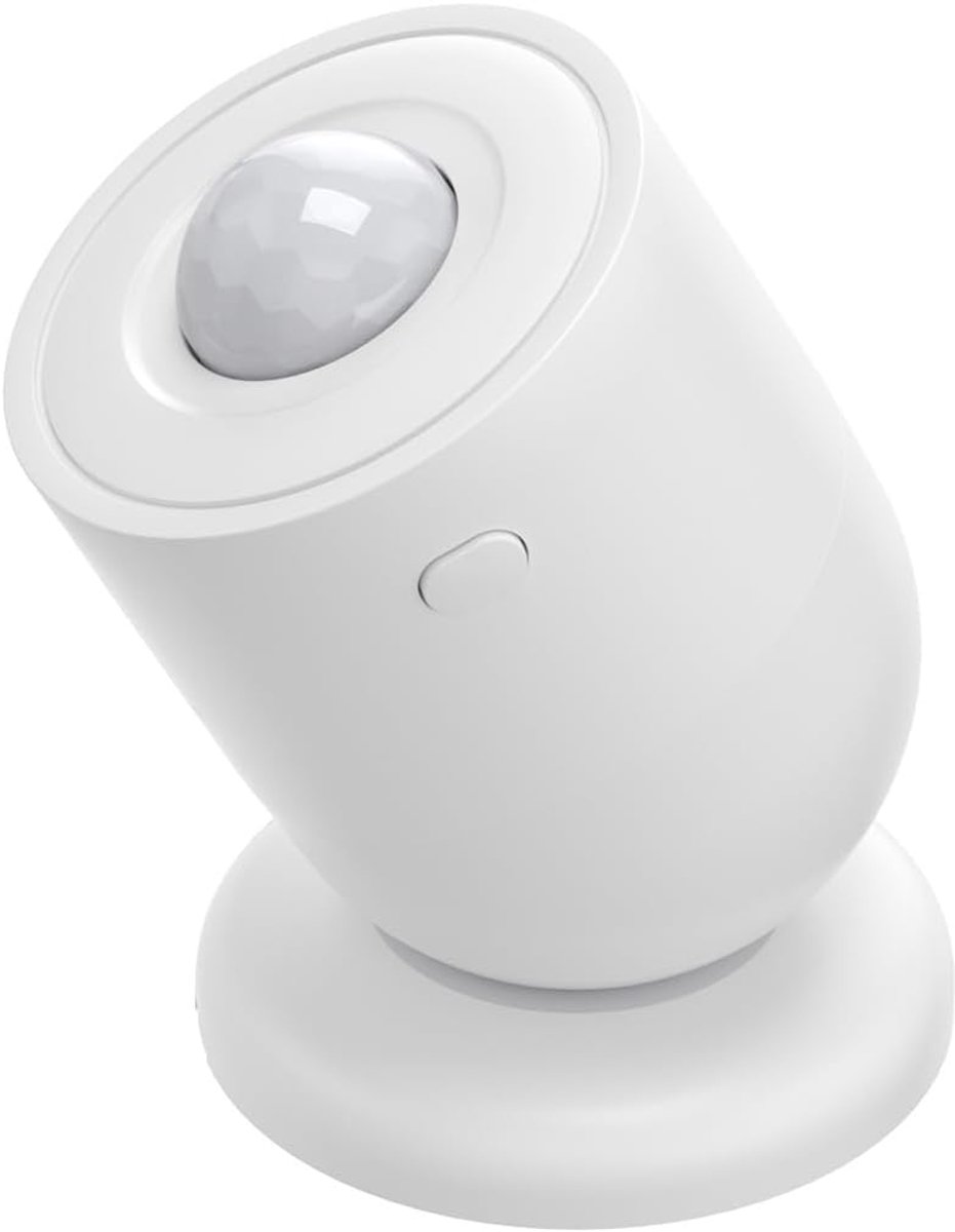 SnelShoppen - Slimme Bewegingssensor, Draadloze Zigbee 3.0 Bewegingssensor, Infrarood Sensor voor Alarm Systeem, Instelbare Detectietijd, Energiebespa