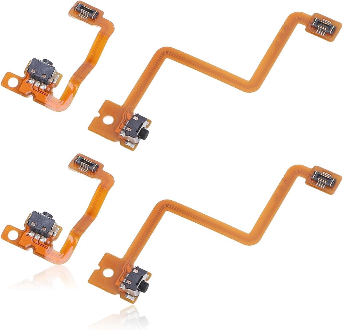 SnelShoppen - LR Key Flex Kabel Vervangingsonderdeel voor 3DS, Links en Rechts met 2 Sets, Herstel je Game-ervaring