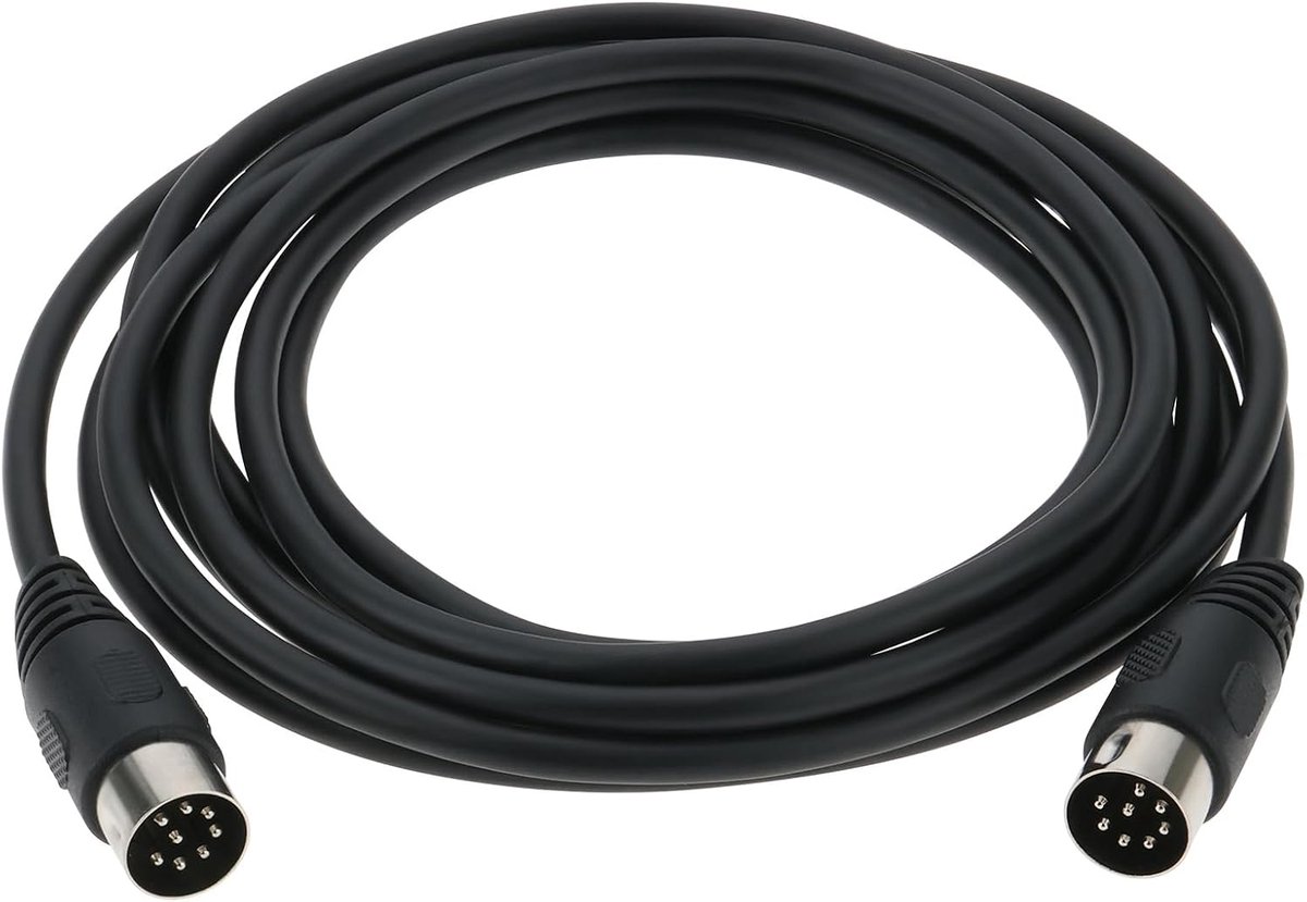 SnelShoppen - 3 Meter 8 Pin DIN Male naar DIN 8 Pin Male Kabel - Compatibel met Olufsen Beolab en B&O Audio Systemen - Betrouwbare Verbindingskabel in