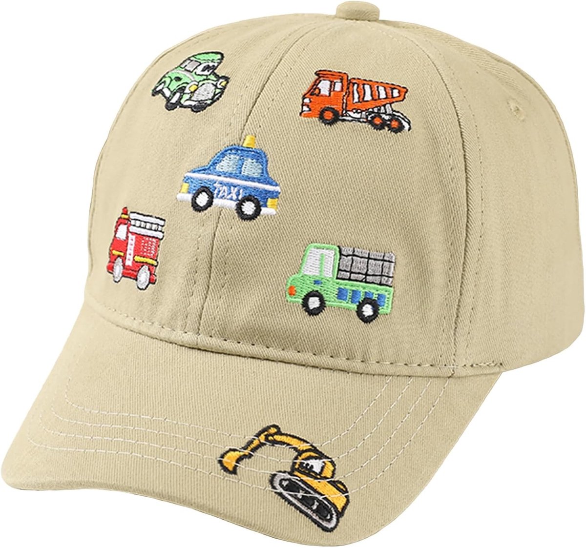 Verstelbare Cartoon Baseball Cap voor Kinderen van 3-8 Jaar, Geschikt voor Jongens en Meisjes, 52-54cm, Ideaal voor Zomer en Buitenspelen