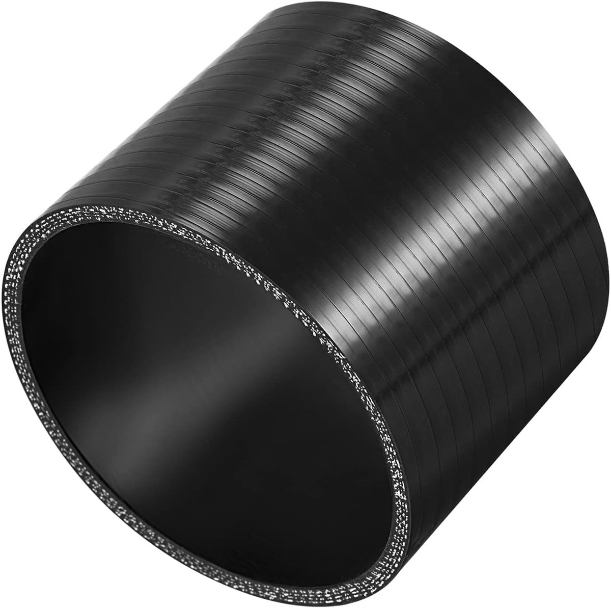 SnelShoppen - Siliconen Slang 89mm Binnen Diameter 76mm Lengte Zwart - Universeel Aansluitstuk Voor Leidingen, Duurzaam en Eenvoudig Te Installeren