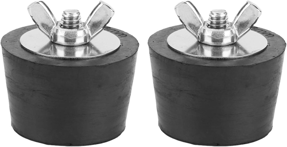 SnelShoppen - Zwembad Winter Plug 1,5 Inch Rubber Stopper voor Winterse Zwembaden, Multifunctionele Rubber Plug om Schade te Voorkomen