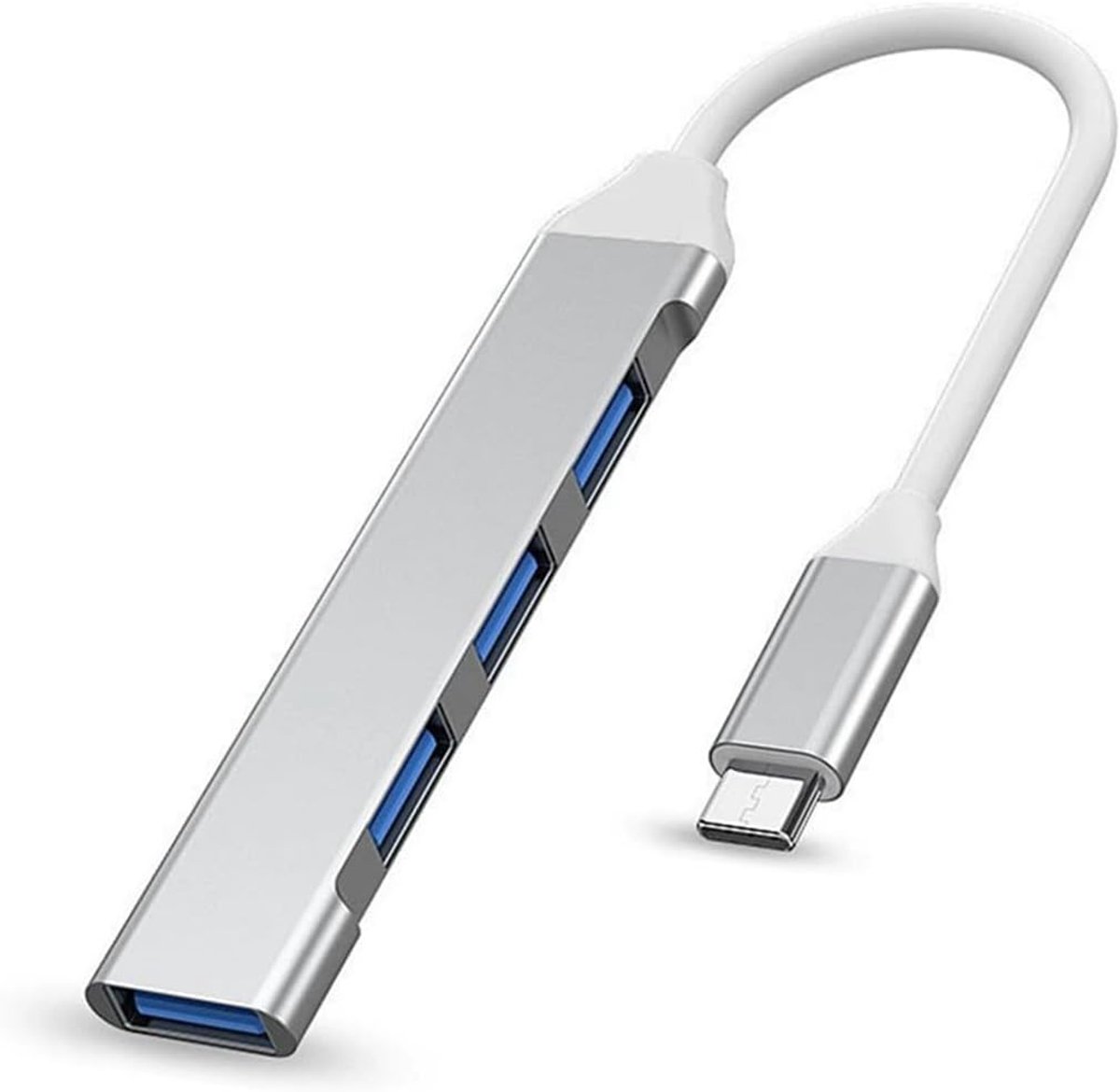 Hub USB C 3.0 USB Splitter USB Port 4 in 1 with 1 USB 3.0 Port and 3 USB 2.0 Ports Compatible with MacBook Pro Windows - ShopVlot