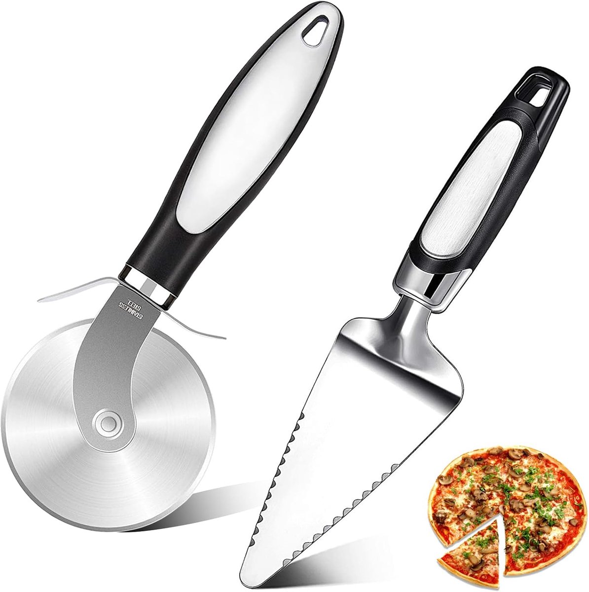 SnelShoppen - Anti-hot bowl clip set, hittebestendige komhandgreep en silicone pannenlappen, roestvrijstalen komclip met antislip handgreep voor het o