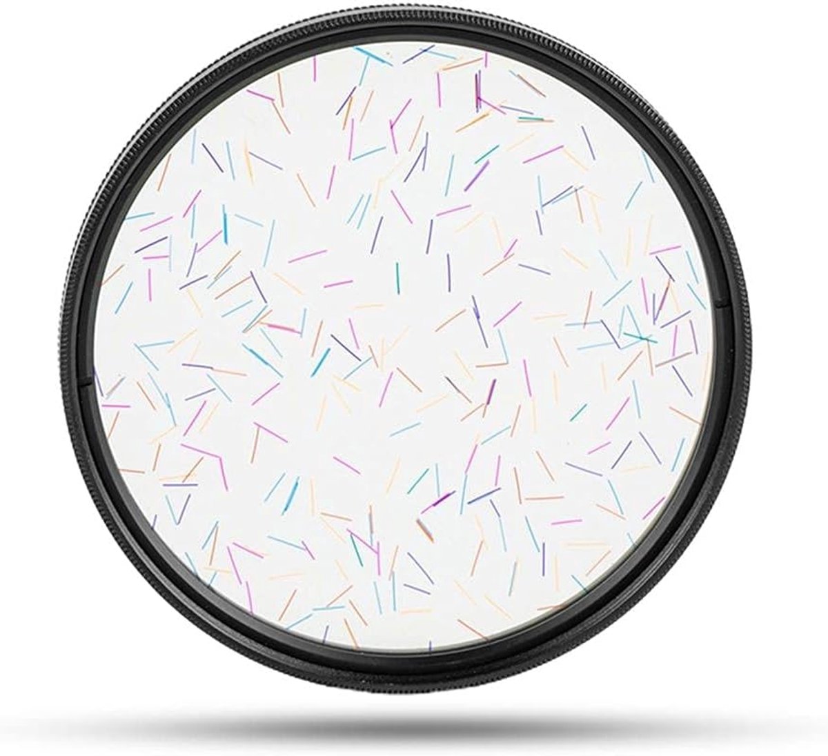 SnelShoppen - Prismalens Filter Speciale Effecten Lensfilter Kleurrijke Sterrenhemel Anamorphic Lens Camera Accessoires (#77mm)