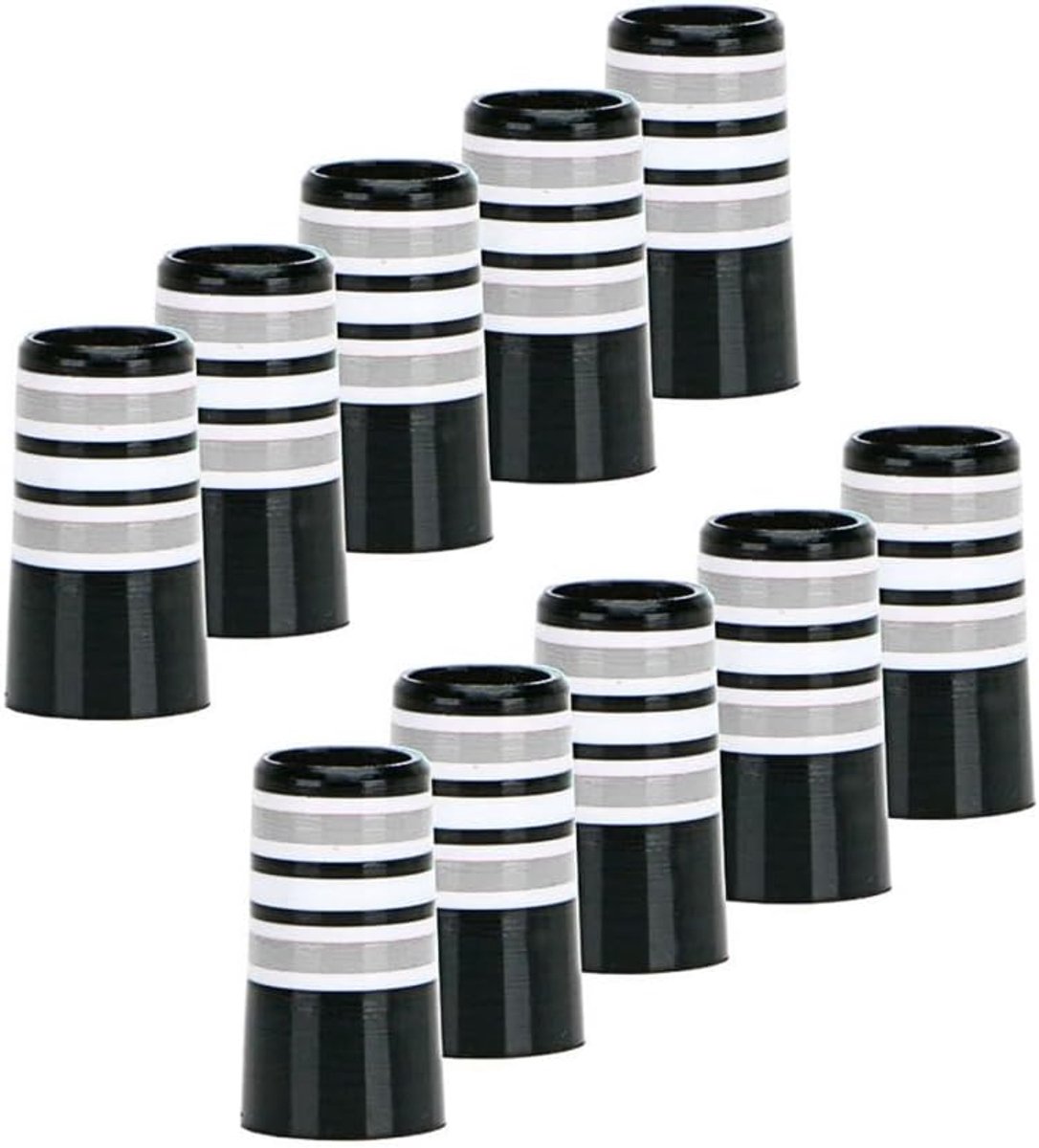 SnelShoppen - Golf Tapered Ferules 10 Stuks, Golf Iron Ferules Voor 0.370 Inch Parallel Schachten, Hoogwaardige Club Ferules Voor Golfclubs