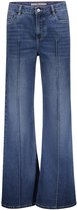 Geisha Jeans Wide Leg Jeans Met Opvallende Deelnaden 61529 10 Stonewash Denim Dames Maat - XL